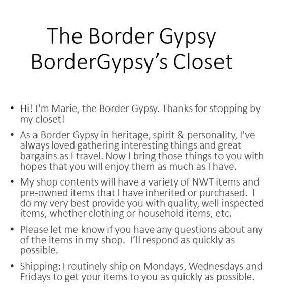 Meet your Posher, Marie, the Border Gypsy. - Picture 4 of 4